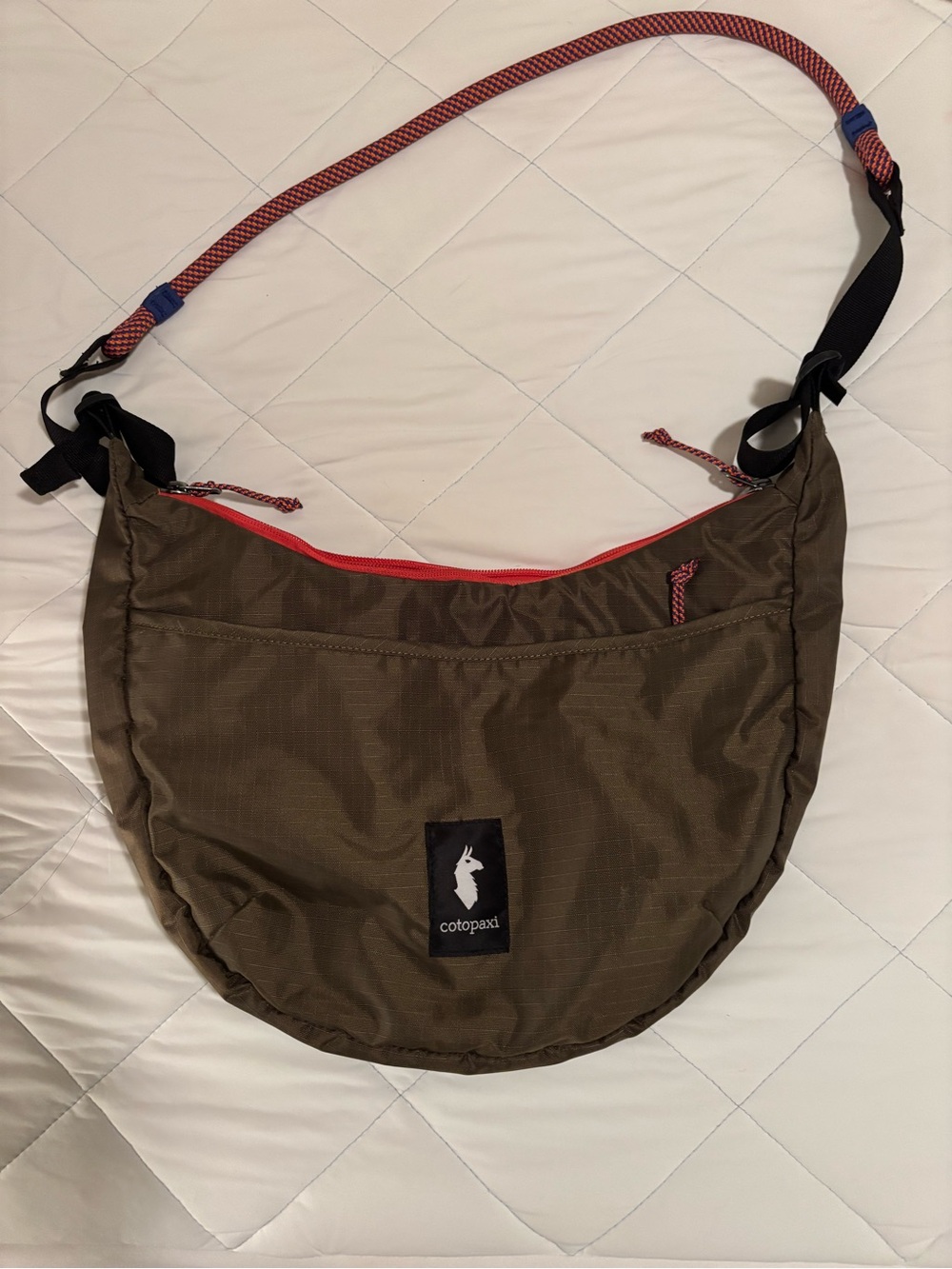 Cotopaxi Olive Crossbody Sling Bag